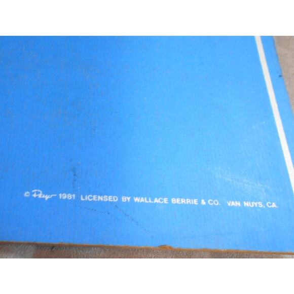 Vintage 1981 Smurf Chalkboard 24" X 18" Wallace Berrie/HG Industries RARE - Picture 6 of 9